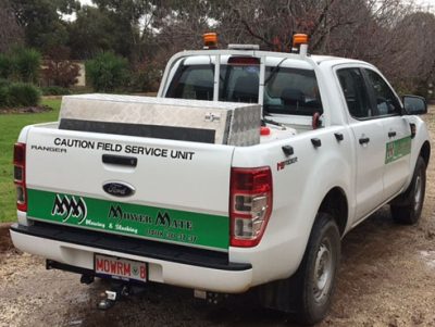 Mower Mate SA field service unit